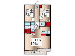 井戸木レジデンスの物件間取画像